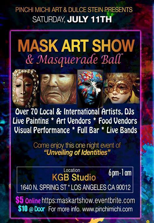KGB STUDIOS MASK-ART SHOW