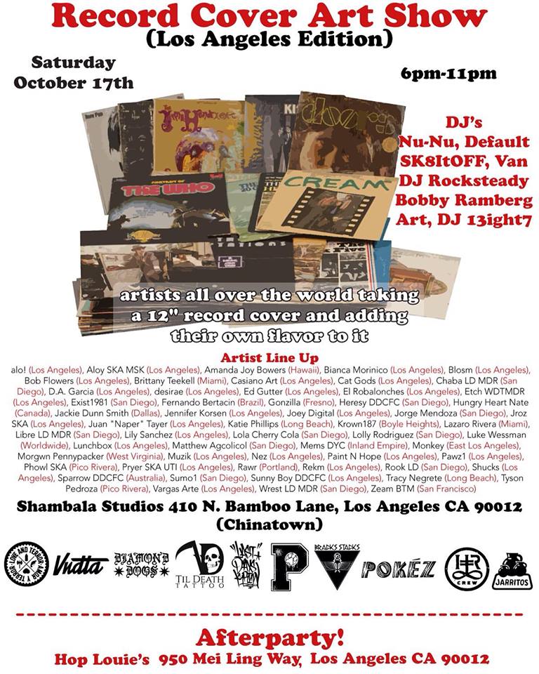 RECORD COVER ART SHOW-